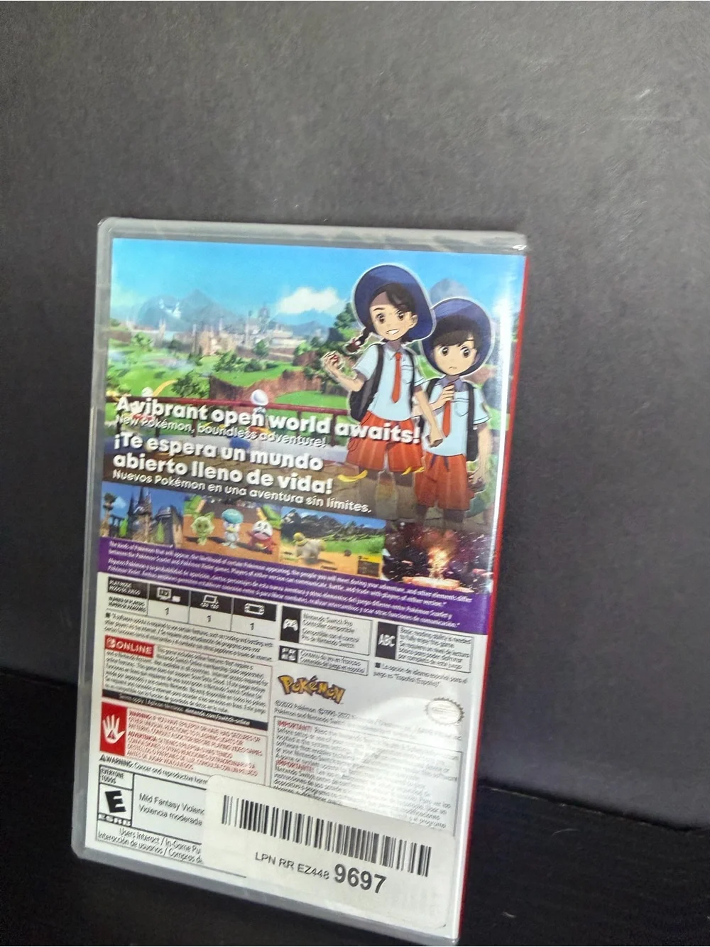 Nintendo Pokémon Scarlet - Red and Purple Cover Nintendo Switch Game